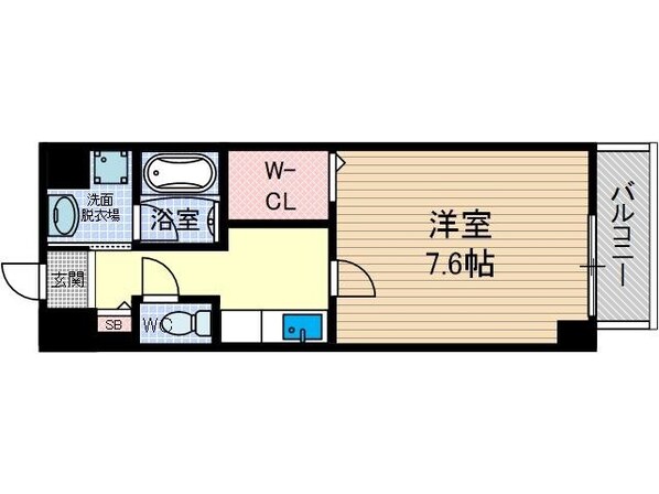 プラネット46の物件間取画像